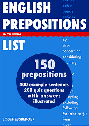 English Preposition Chart