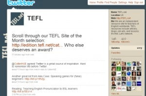 TEFL.net on twitter