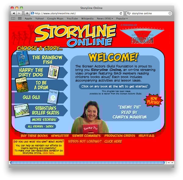 Storyline online books deals