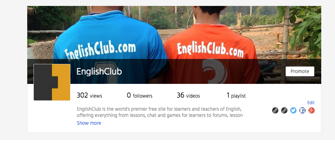 EnglishClub is on Daily Motion