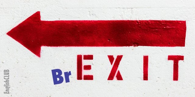 Brexit = British + exit