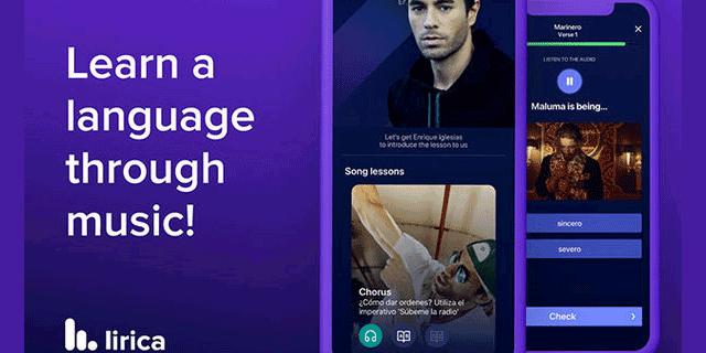 Lirica language app