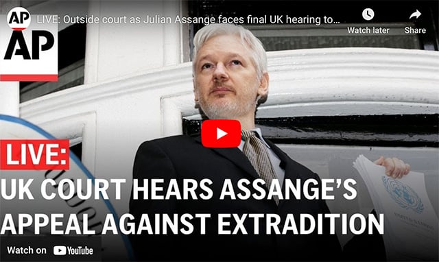 attempted extradition of Julian Assange