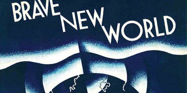 Brave New World first edition cover