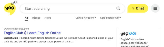 Try Yep – A New Search Engine for English Learners and Teachers ...