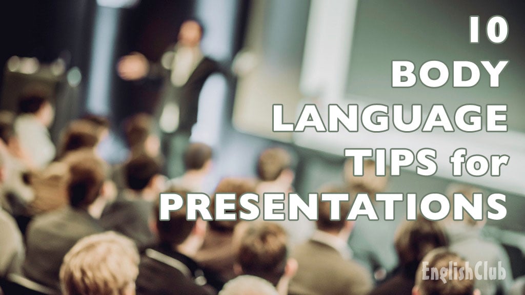 presentation skill body language