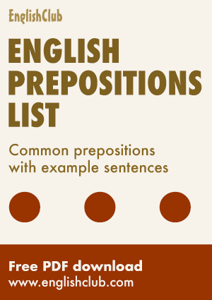 What is Prepositions List? Explaining Prepositions List Pdf Digital Publication