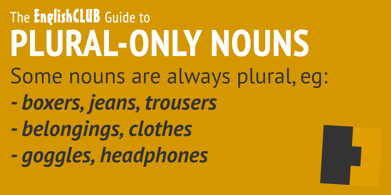 Singular And Plural Nouns Rules Chart