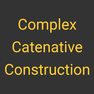 Complex Catenative Construction