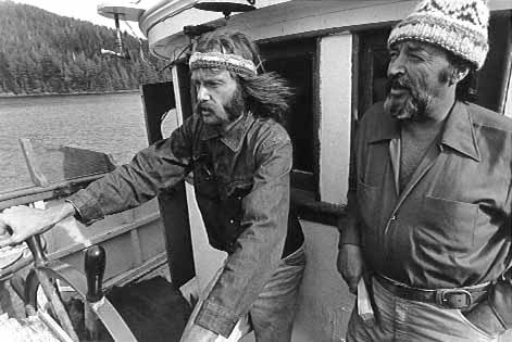 Greenpeace founders Bob Hunter and Ben Metcalfe