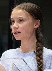 Environmental activist Greta Thunberg