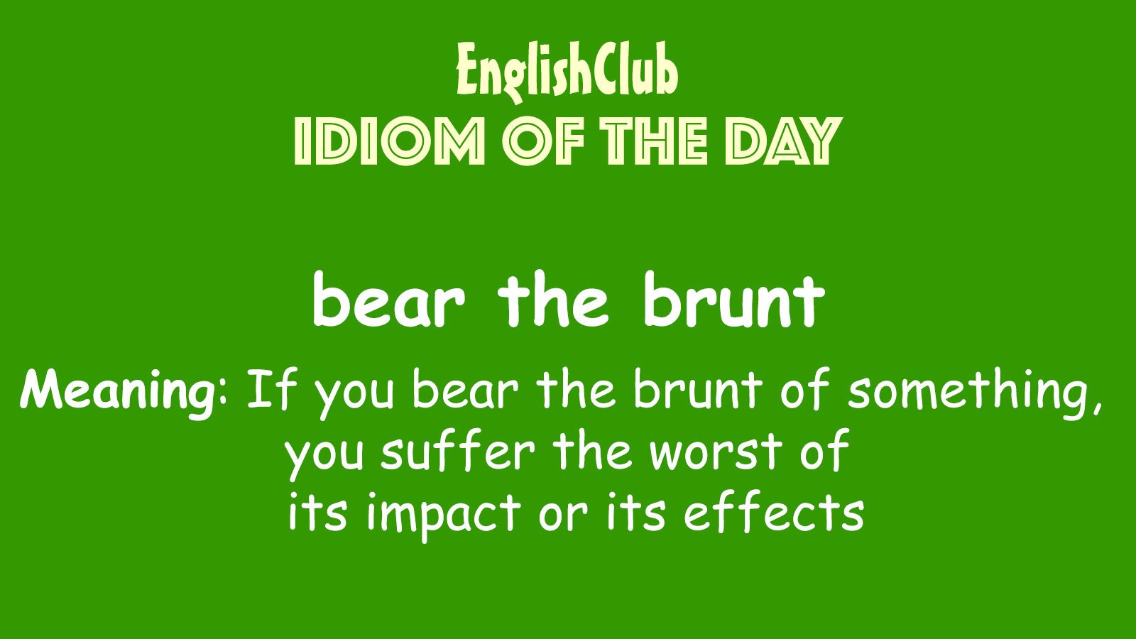 BEAR meaning, definition & pronunciation, What is BEAR?