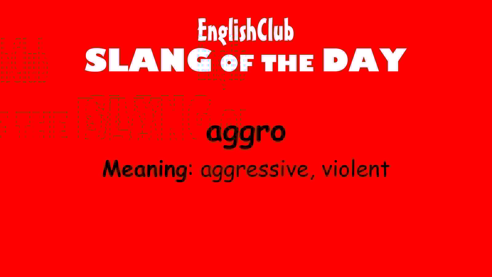 aggro