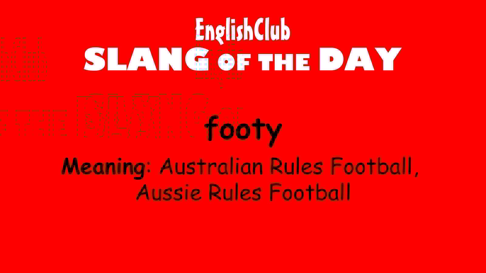 footy