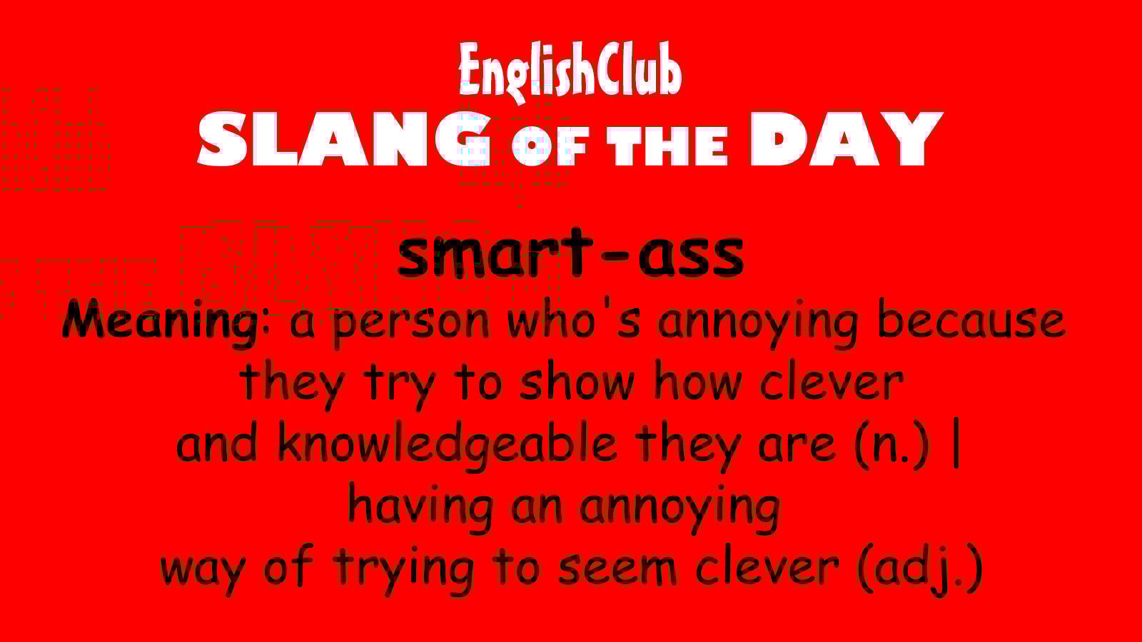 smart-ass