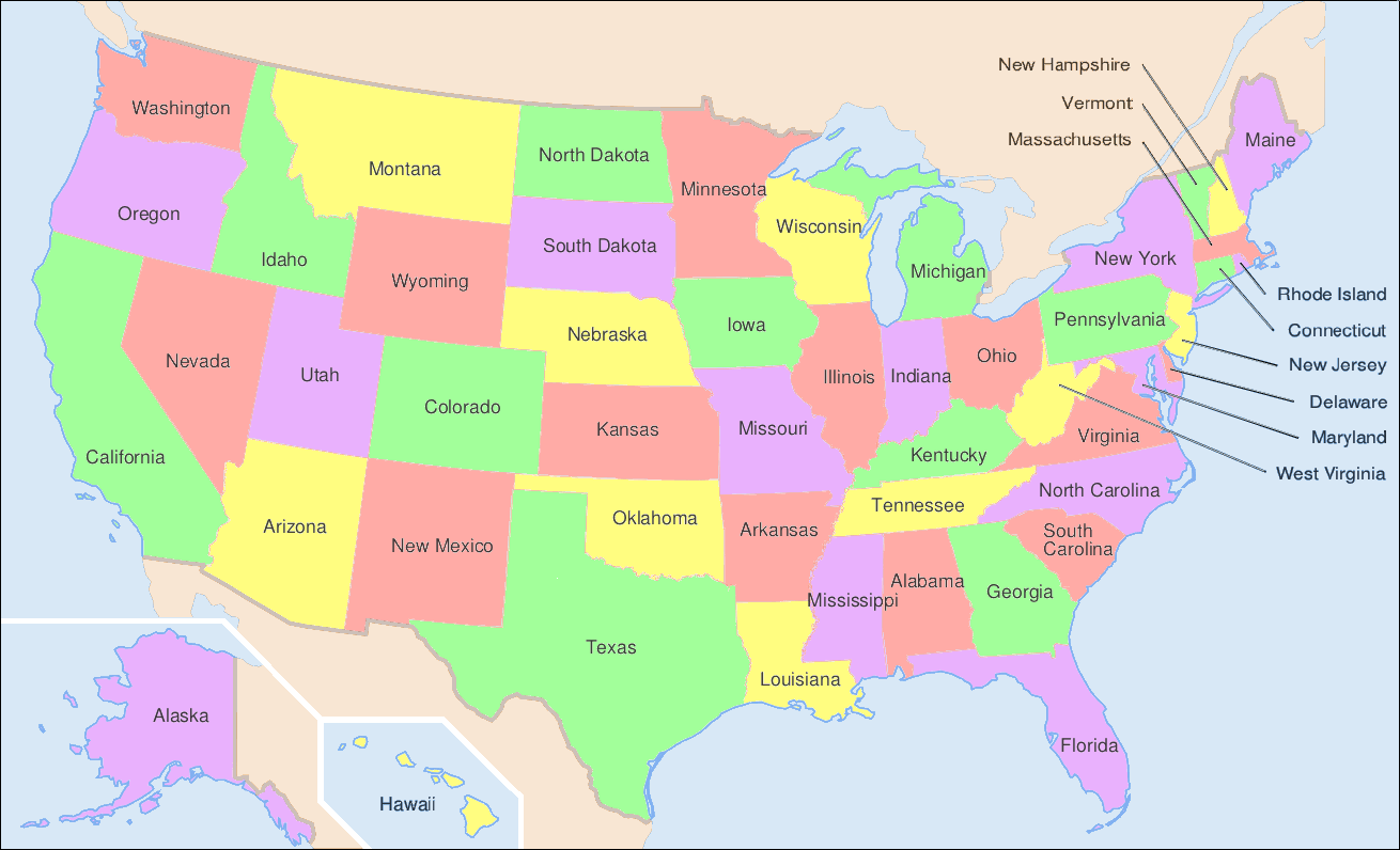 50 States Photo Map