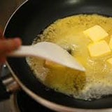 melting butter
