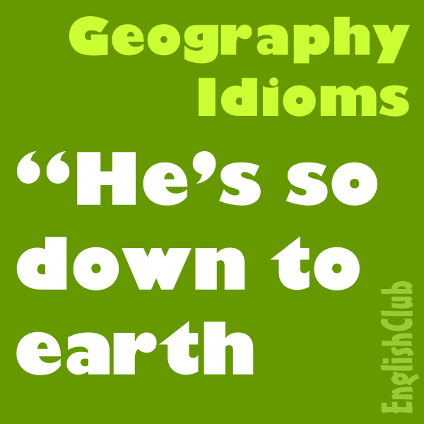 eography idioms
