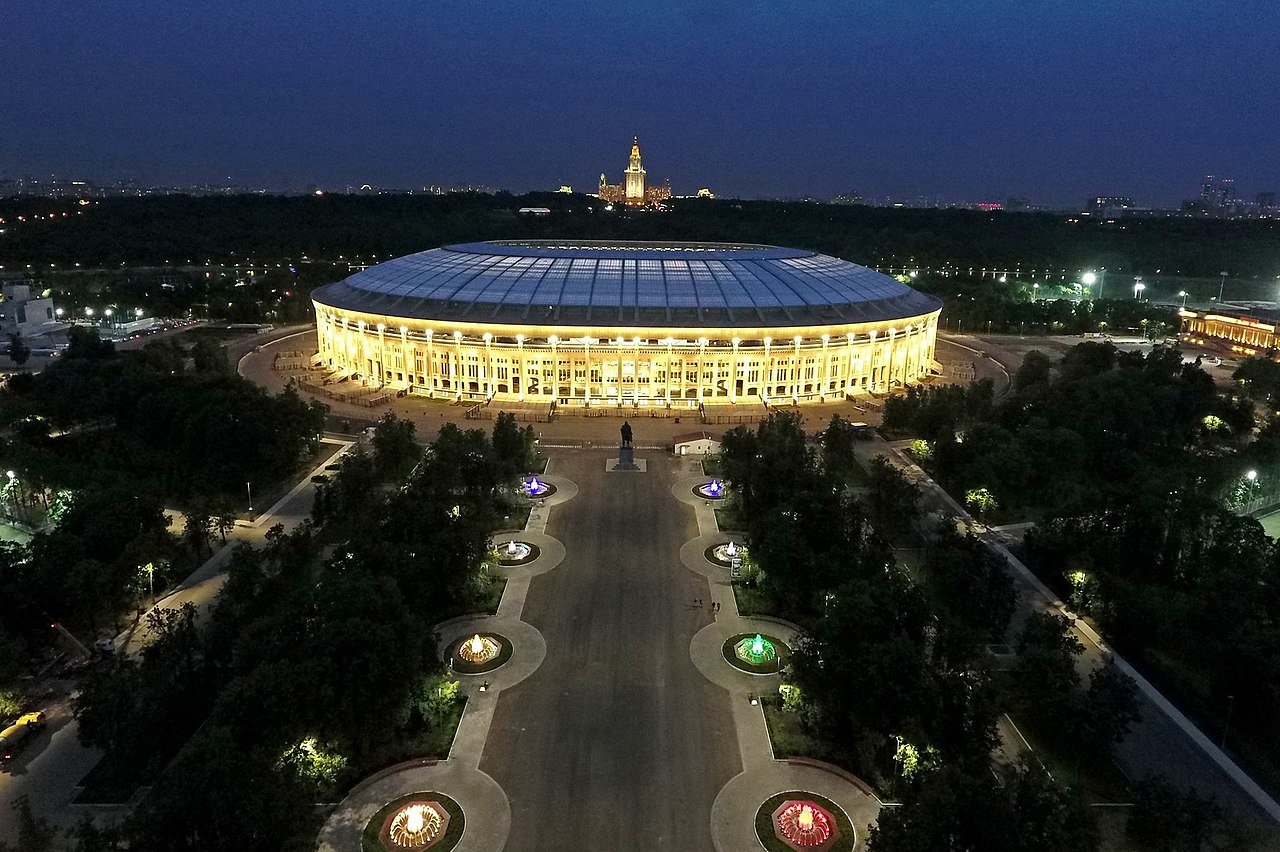 Luzhniki Stadium in Moscow