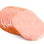 sliced ham